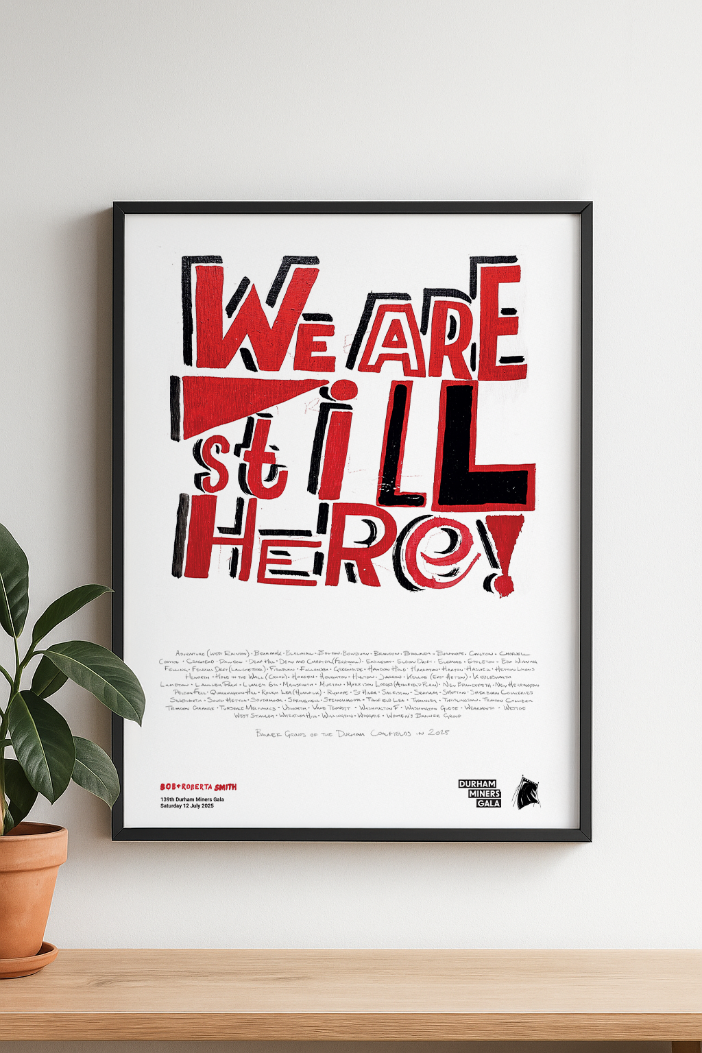 We Are Still Here! – Gala art print celebrates communities of the Durham Coalfield